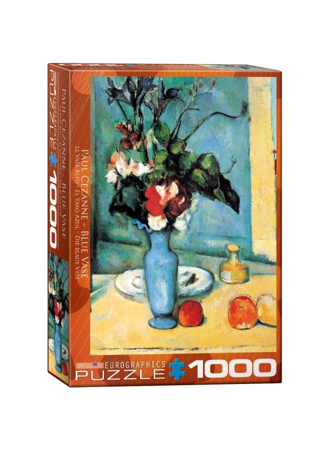 1000-Piece Blue Vase Jigsaw Puzzle 6000-3802