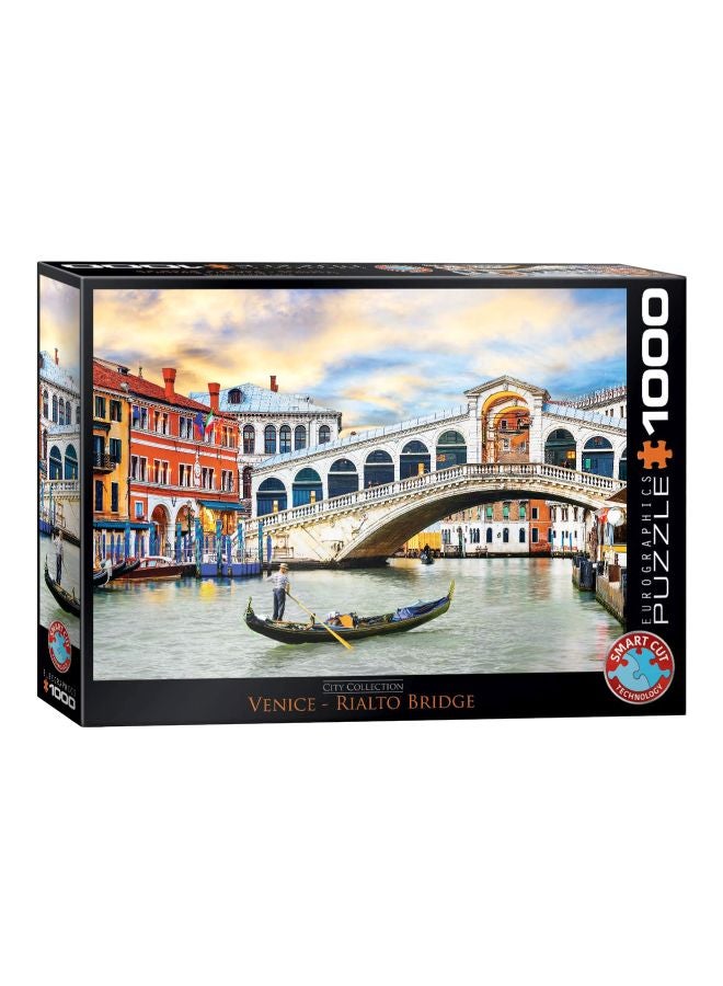 1000-Piece Venice Rialto Bridge Jigsaw Puzzle 6000-0766