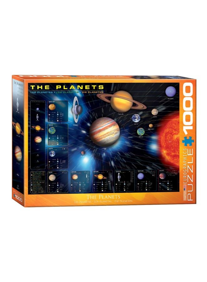 1000-Piece The Planets Puzzle 6000-1009