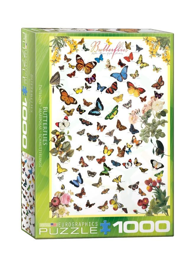 1000-Piece Butterflies Puzzle 6000-0077