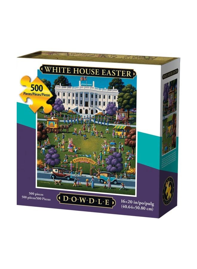 500-Piece White House Jigsaw Puzzle