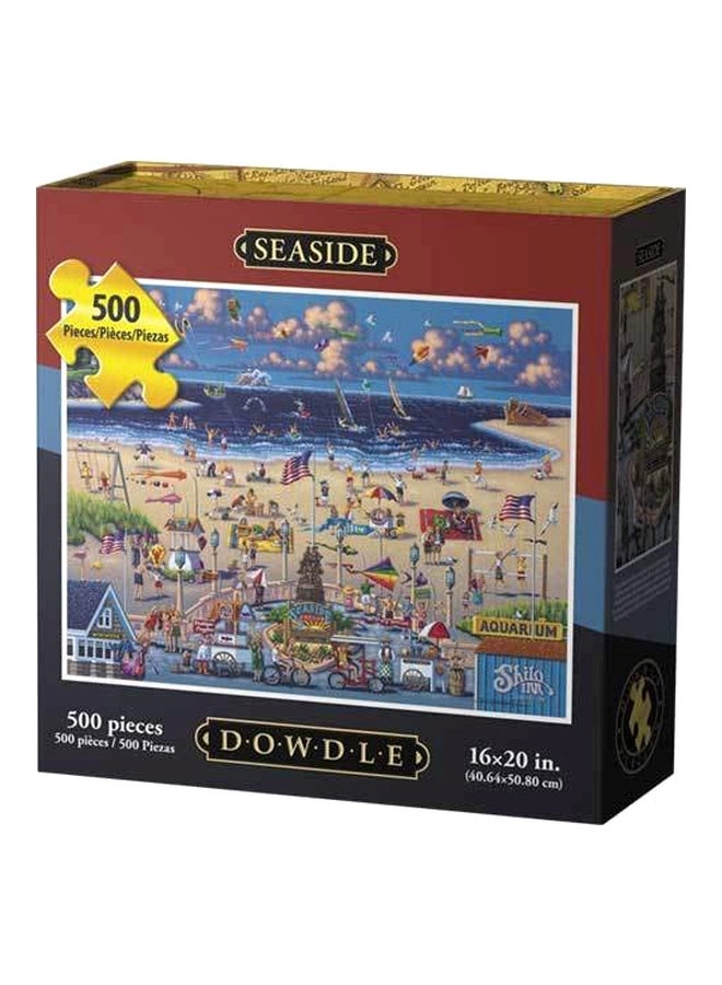 500-Piece Seaside Jigsaw Puzzle Set 216