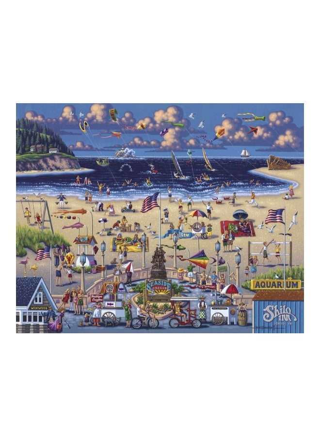 500-Piece Seaside Jigsaw Puzzle Set 216
