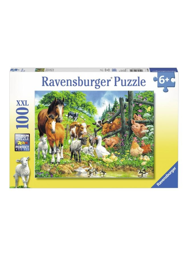 Animals Get Together Jigsaw Puzzle 10689