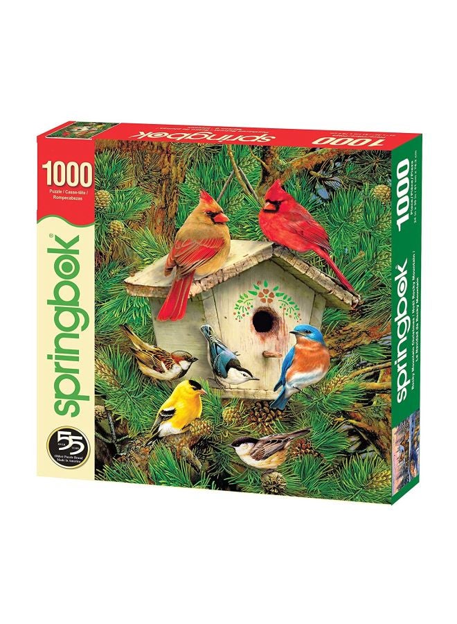1000-Piece Feathered Retreat Jigsaw Puzzle Set 33-10634