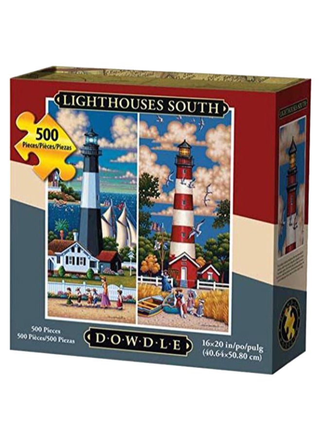 500-Piece Lighthouses South Jigsaw Puzzle 16 x 20inch