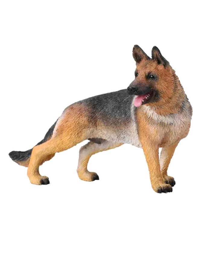 German Shepherd Dog Animal Figure Toy 4.3 x 2.8inch