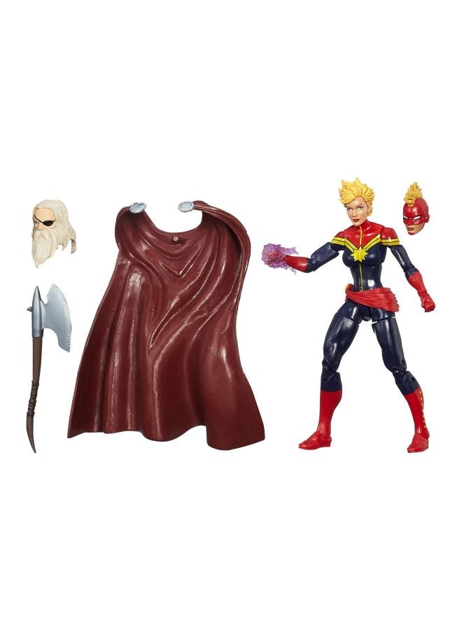 Legends Infinity Series Might Captain Marvel Action Figure 6inch