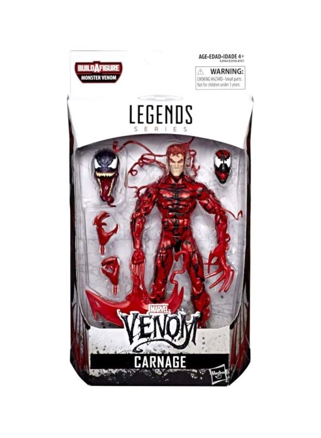 Marvel Legends Series Venom Carnage Action Figure 6inch