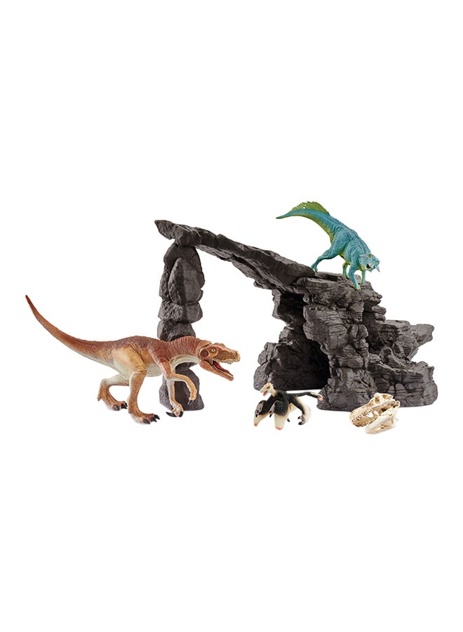 Dino With Cave Playset