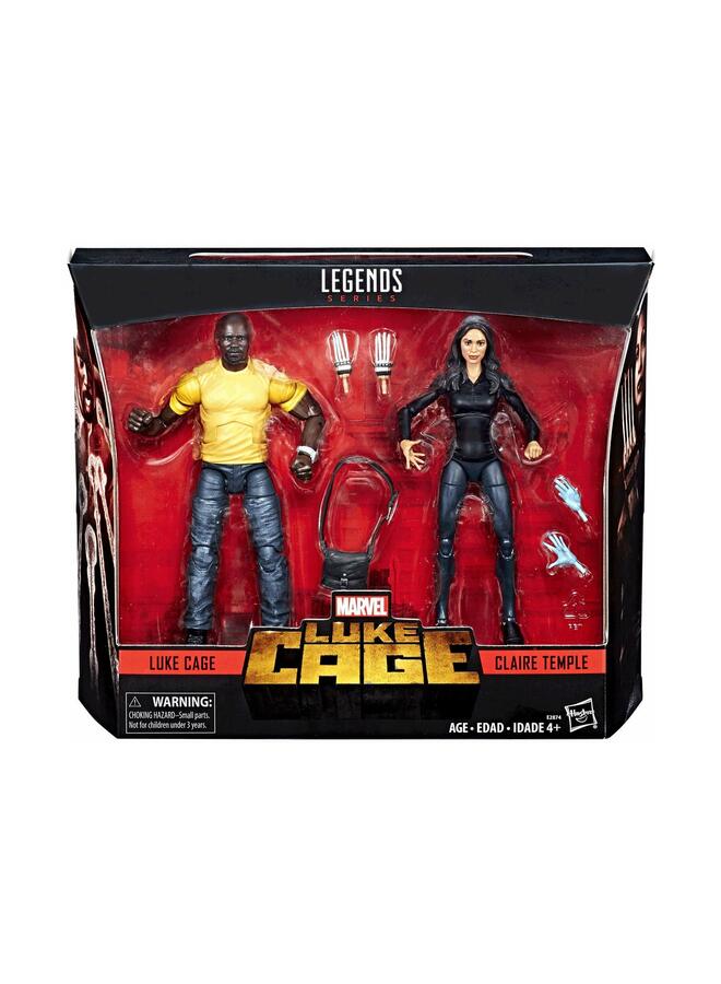 Pack Of 2 Legends Luke Cage And Claire Temple Exclusive