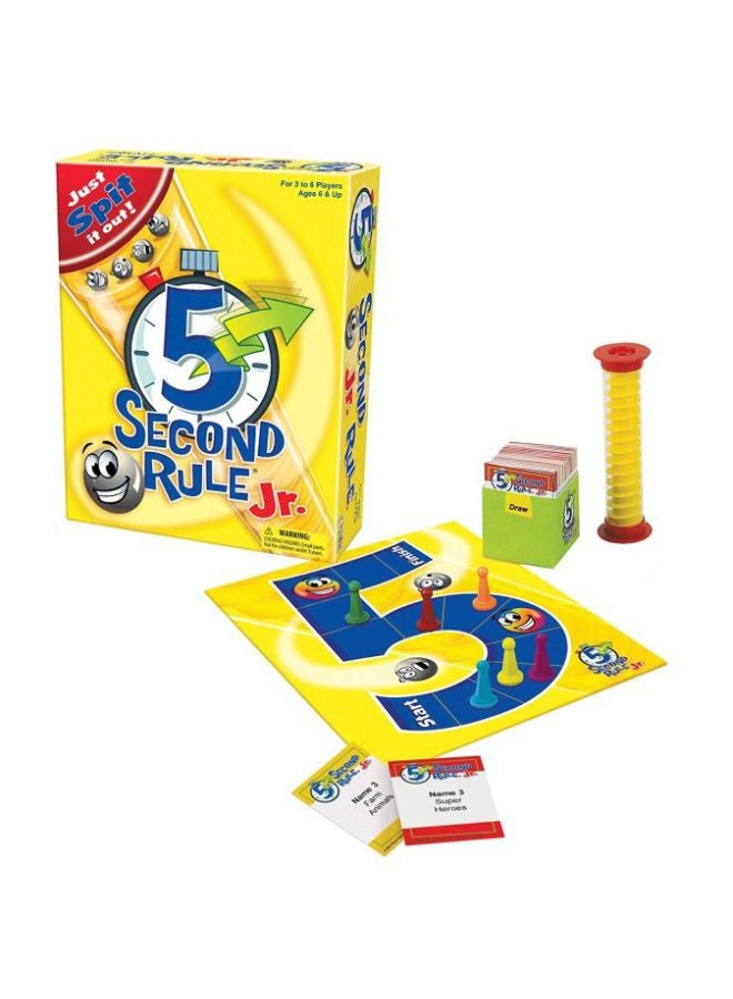 5 Second Rule Jr Board Game