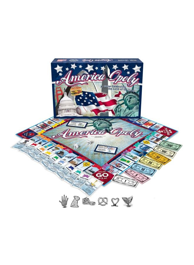America-Opoly Board Game 5511837