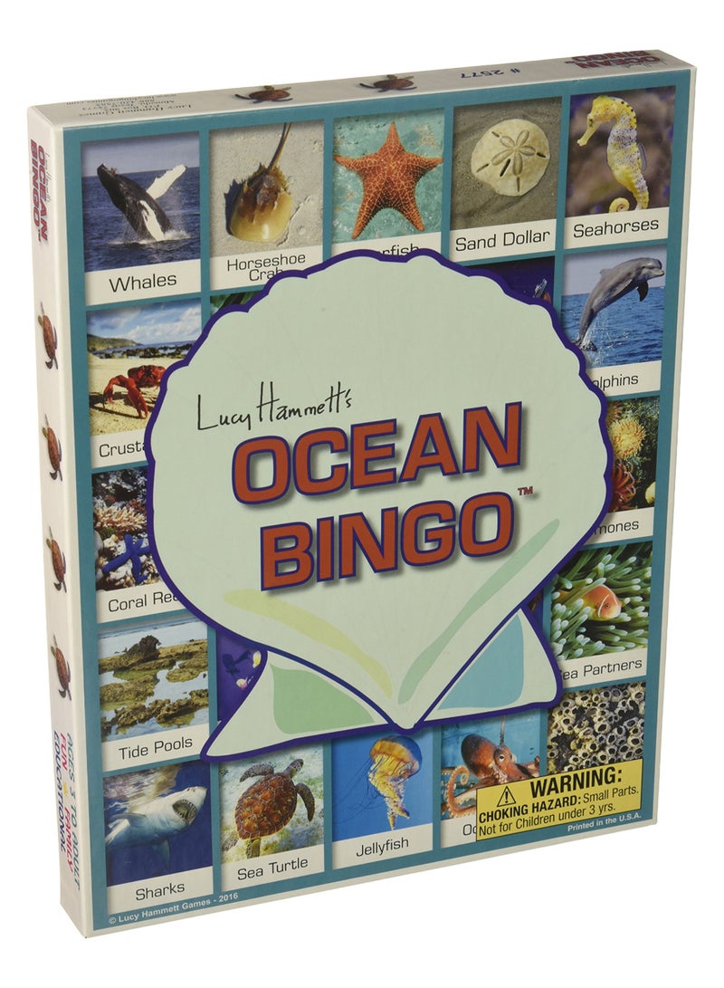 Ocean Bingo Board Game