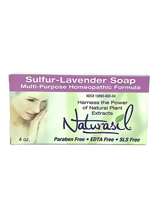 Multi-Purpose Homeopathic Formula Sulfur-Lavender Soap