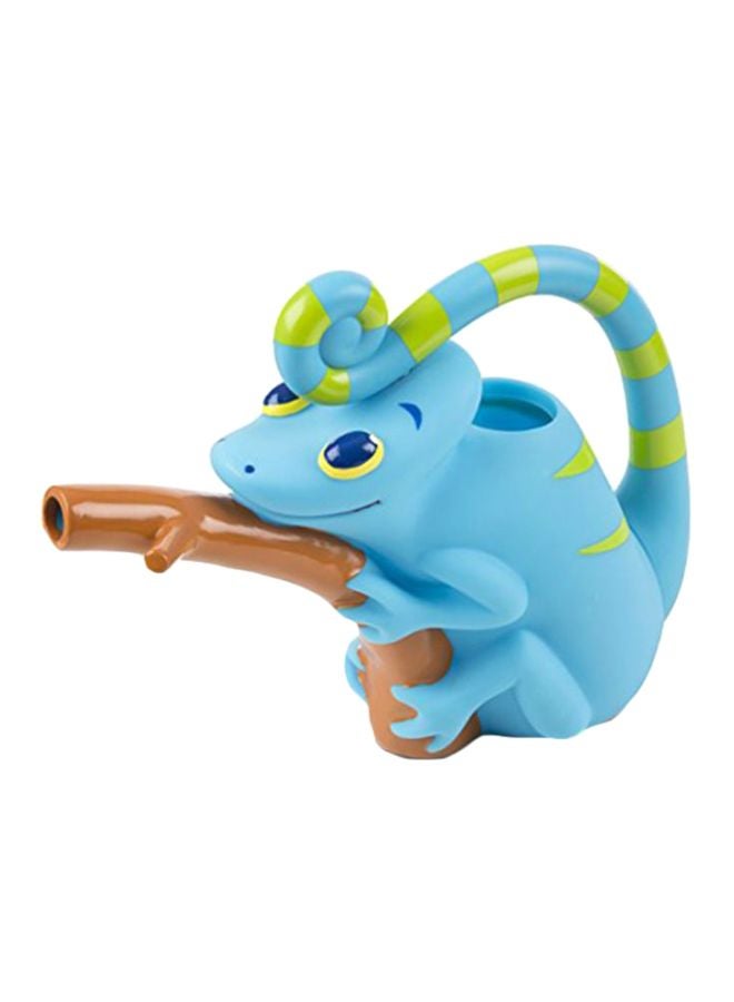 Sunny Patch Camo Chameleon Watering Can With Tail Handle and Branch Shaped Spout 6725 10.5x8.75x3.5inch