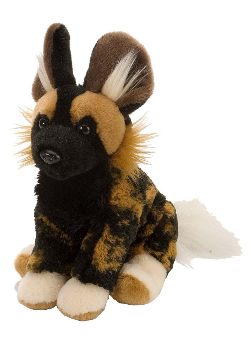 African Wild Dog Plush Toy 8inch