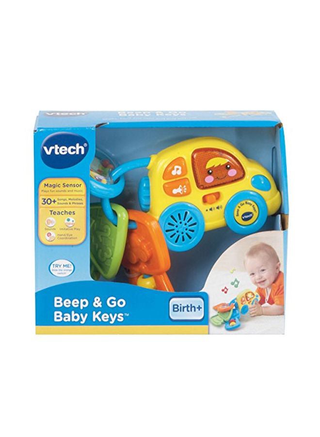 VTech Beep and Go Baby Keys, Multicolour