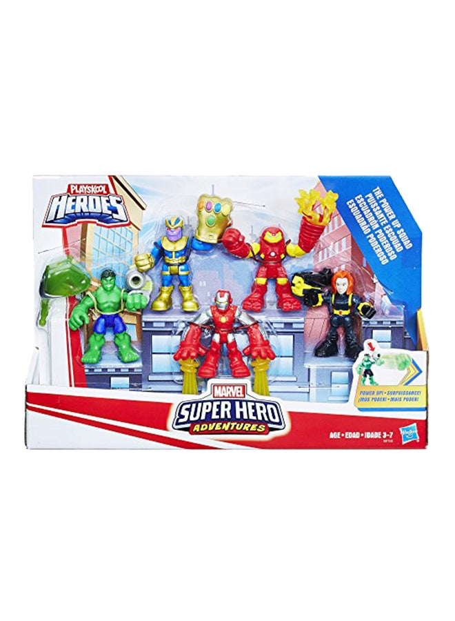 Heroes Marvel Super Hero Adventures Power Up Squad