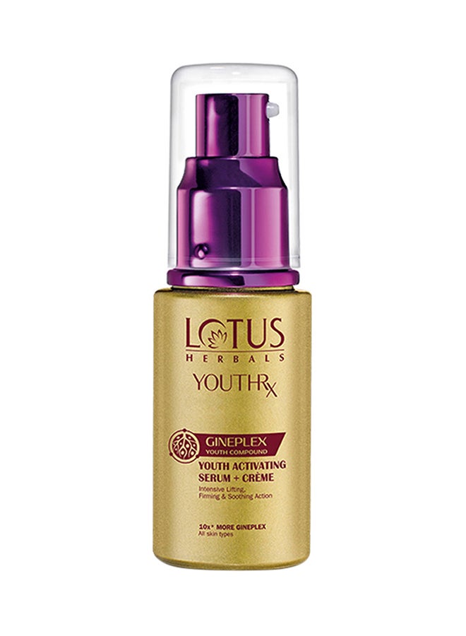 Youthrx Youth Activating Serum+Creme 30ml