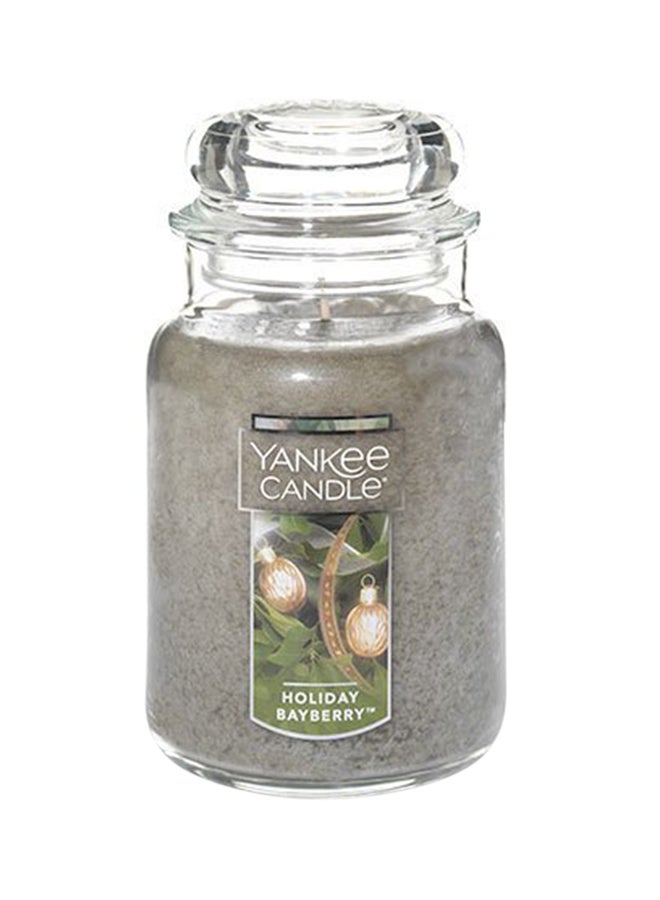 Yankee Candle Large Jar Candle, Holiday Bayberry
