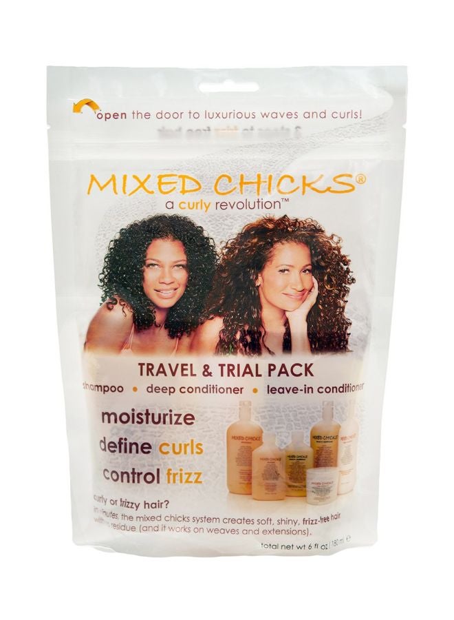 A Curly Revolution Travel And Trial Pack 180ml