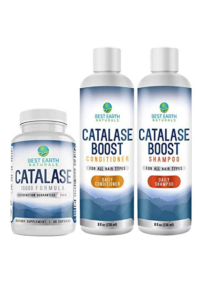 Catalase Boost Shampoo And Conditioner Set