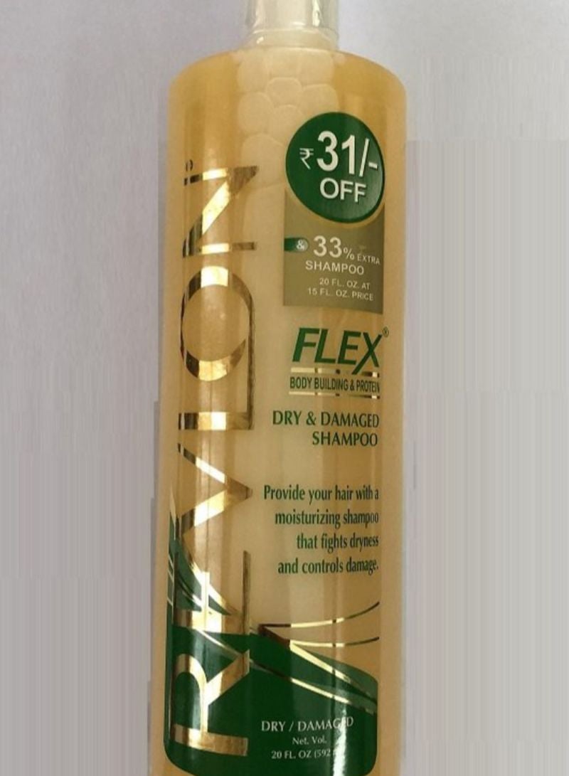 Flex Body Building Protein Shampoo 592ml
