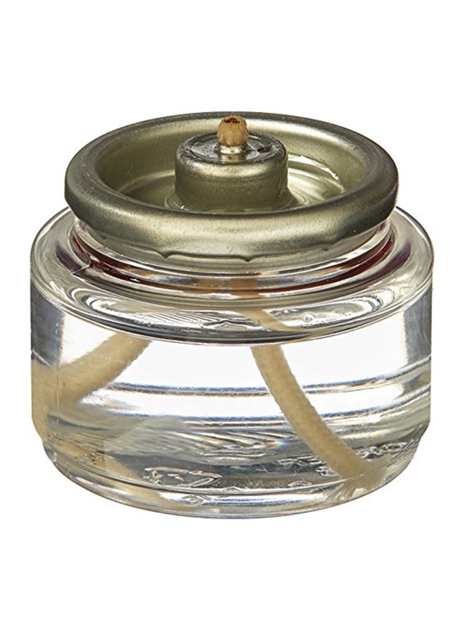 Liquid Tealight Disposable Fuel Cell Case Clear 5.1X9.2X8inch