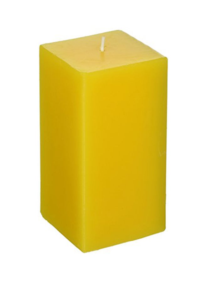Pillar Candle Yellow
