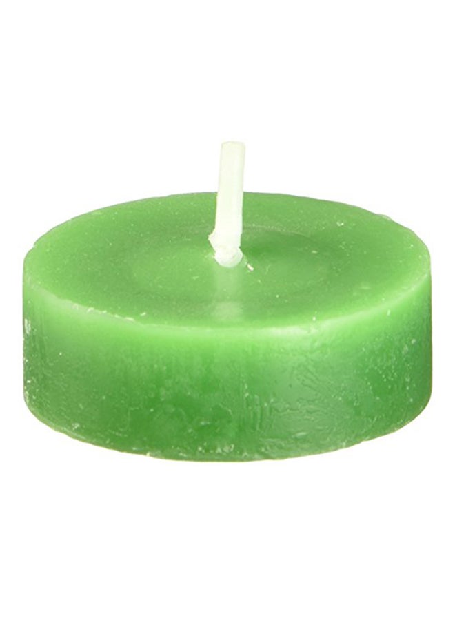 50-Piece Tealight Candle Set Hunter Green