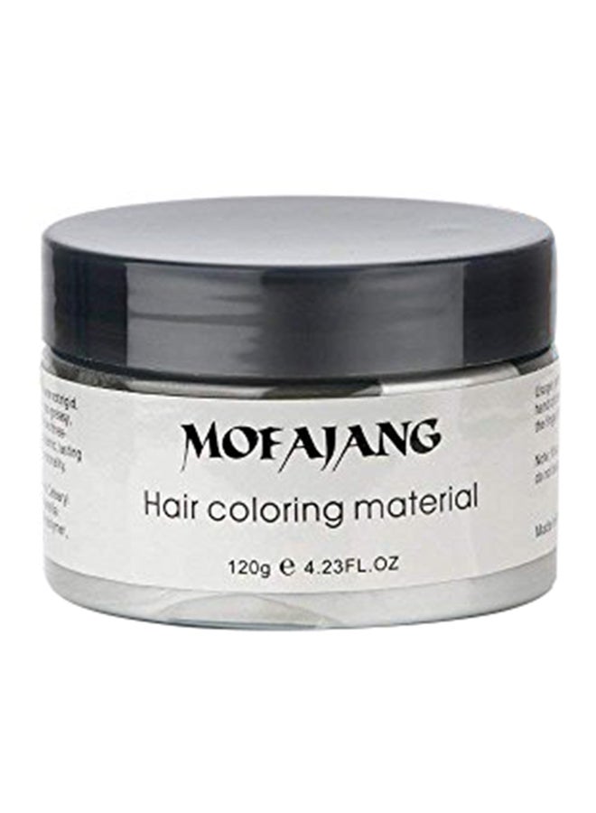 Hair Wax Color Dye Styling Cream Mud White