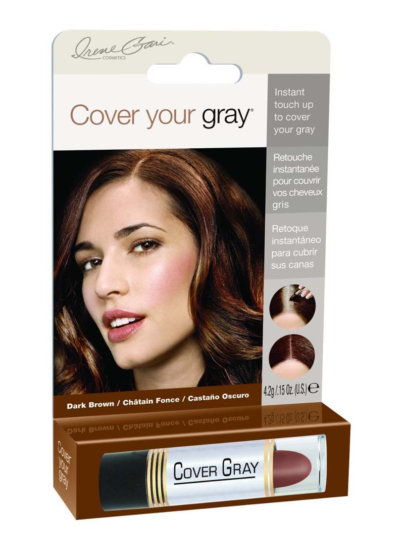 Cover Your Grey Touch Up Stick Dark Brown 4.2grams