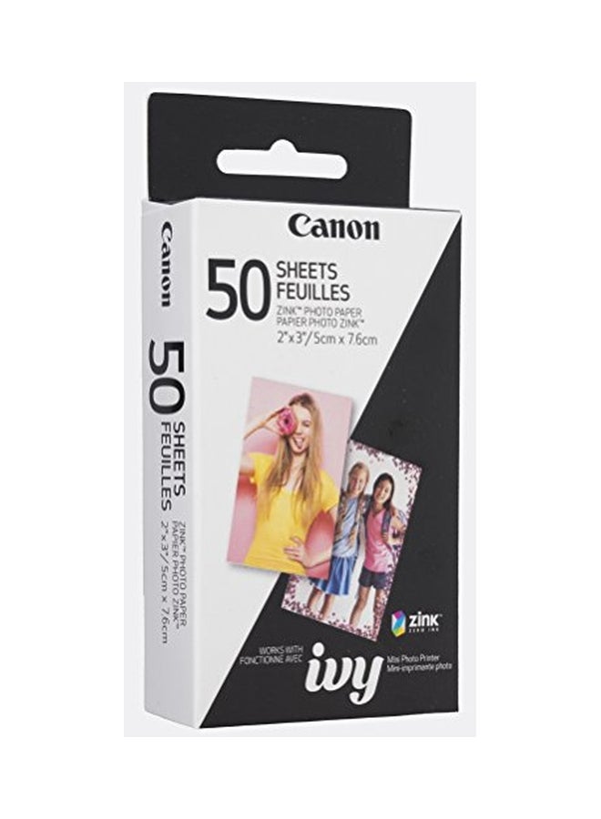 50-Sheet Photo Paper Set