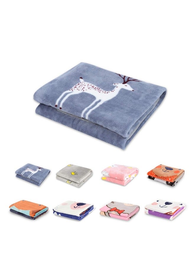 Soft Fleece Crib Blanket