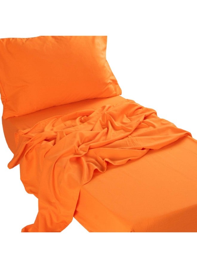 3-Piece Pillow Case With Crib Sheet Set