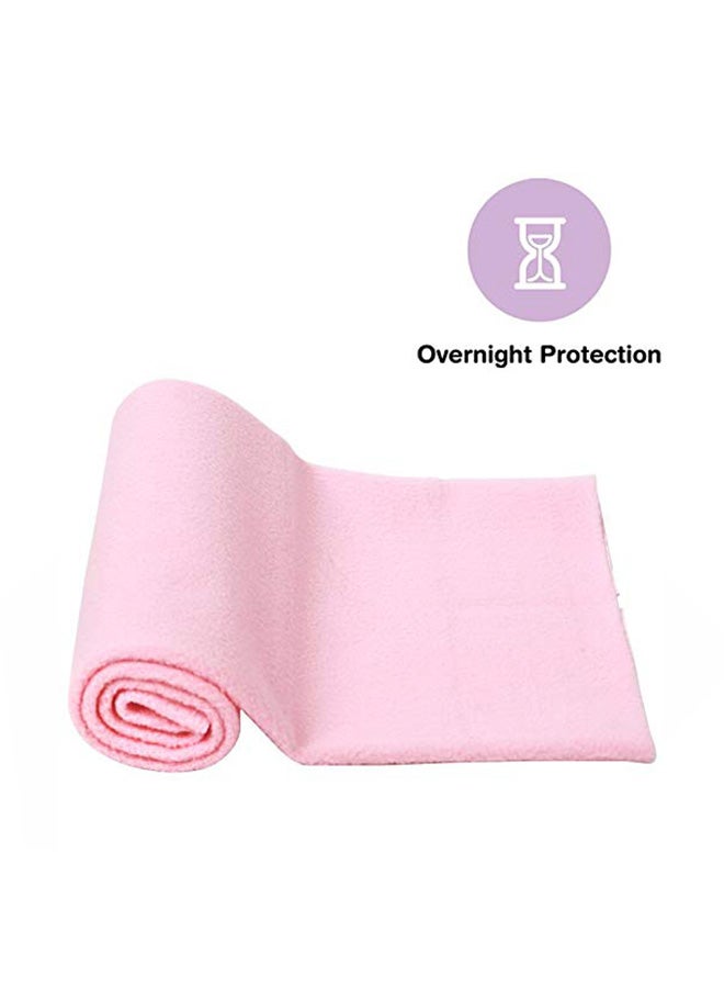 Mee Mee Total Dry and Breathable Mattress Protector Mat (Light Pink)