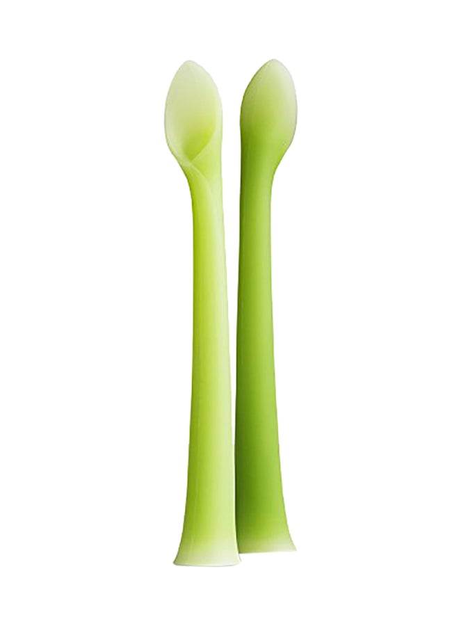 2-Piece Silicone Tip Feeding Spoon