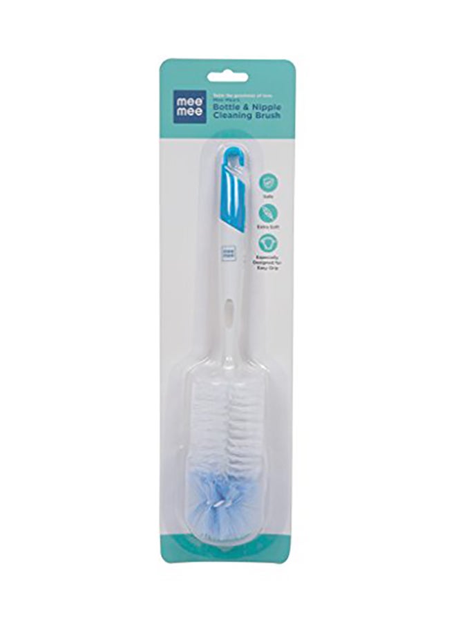 Mee Mee Bottle and Nipple Cleaning Brush, Blue