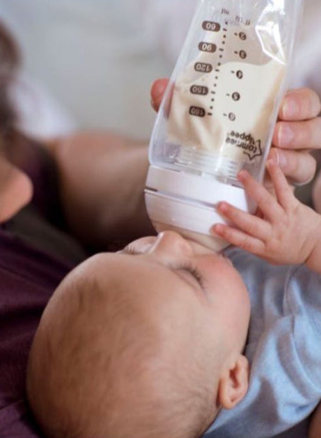 Pump And Go Breast Milk Storage Bags - White