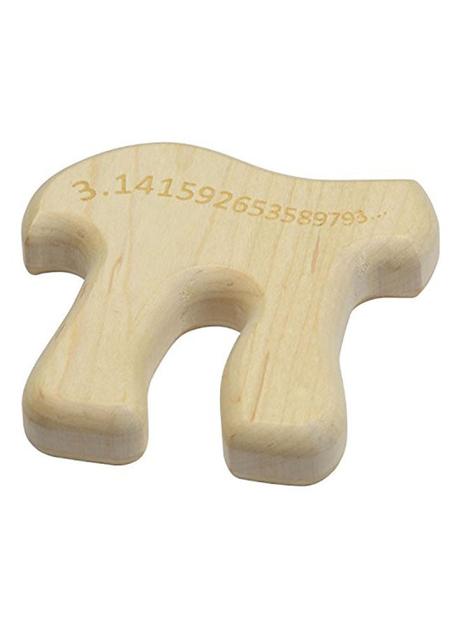Pi Shaped Maple Teether
