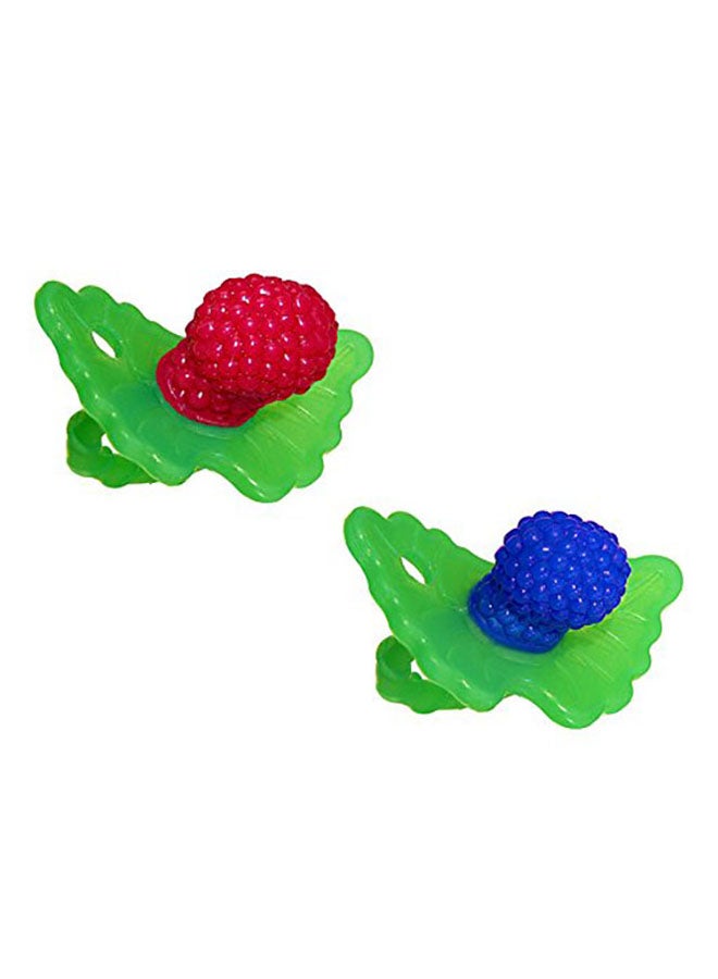 2 Piece Silicone Teether Set