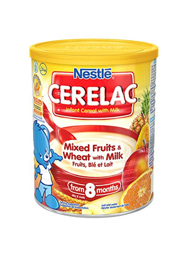 Mixed Fruits And Wheat With Milk 14.1 Ounce