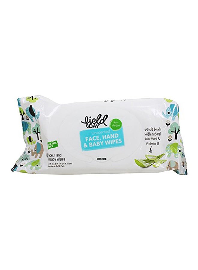 Eco Friendly Baby Wipes, 72 Count