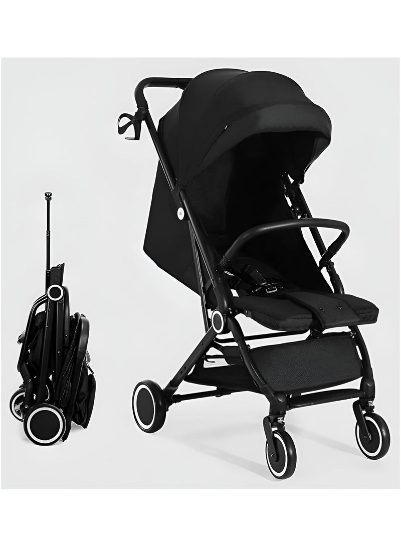 Baby Stroller Lightweight Cabin Pram and Infant Carrier Push Chair - Foldable All-Terrain Stroller With Convertible Double Seats, Convenient Stroller (baby stroller)