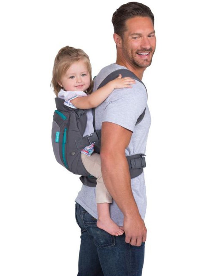 Multipocket Baby Carrier - Grey/Green