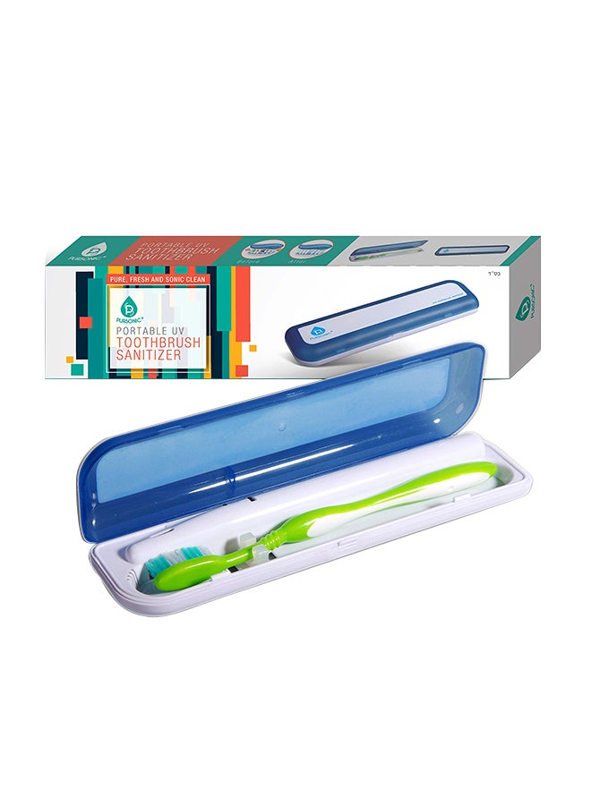 Portable UV Toothbrush Sanitizer Multicolour