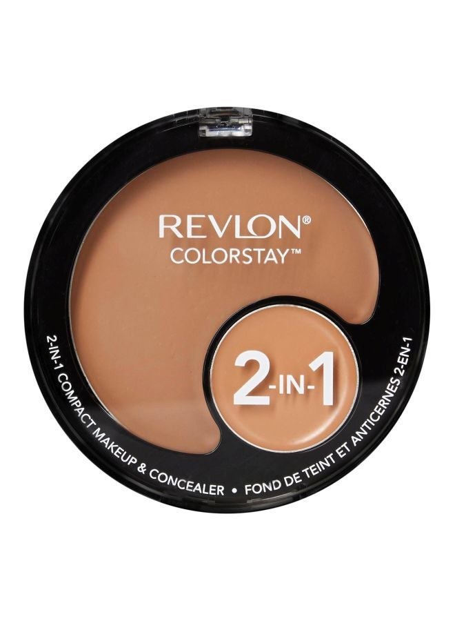 ColorStay 2-In-1 Compact Makeup And Concealer True Beige