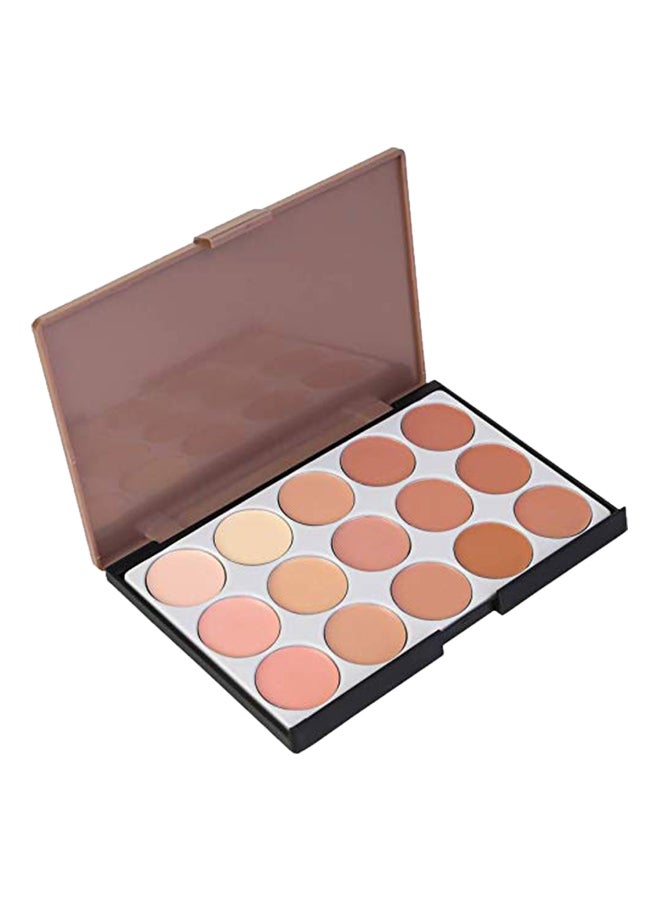 Contour Bronze Highlight Palette Concealer Beige