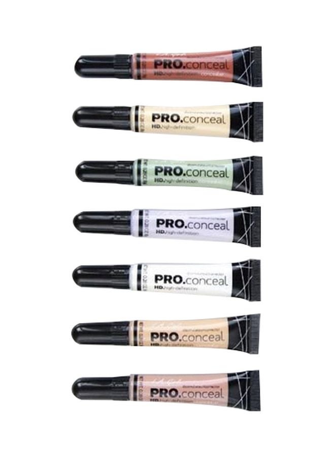 Pro Conceal High Defination Concealer Set With Highlighter Multicolour